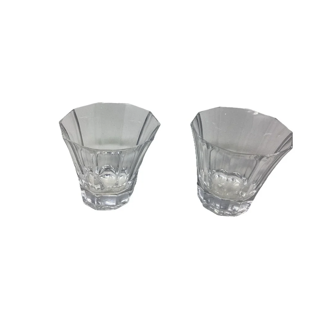 Mikasa Crystal Set Of (2) Double Old Fashioned 4